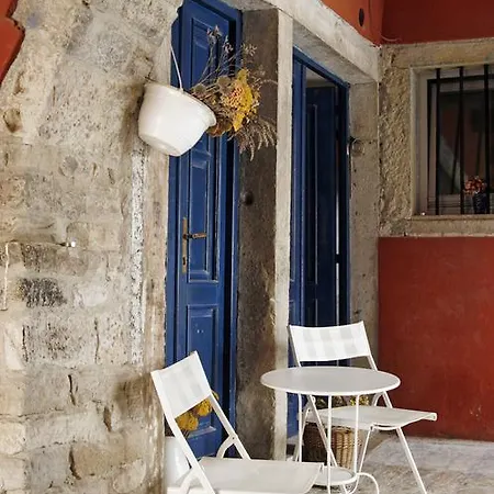 Apartment Blue Doors